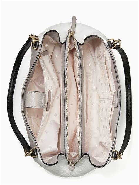 prada large hot pink 3 compartment handbag